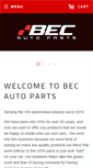 Mobile Screenshot of becautoparts.com